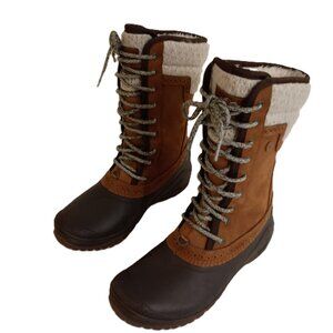 The North Face Shellista II Mid Leather Waterproof Winter Boots Size 8